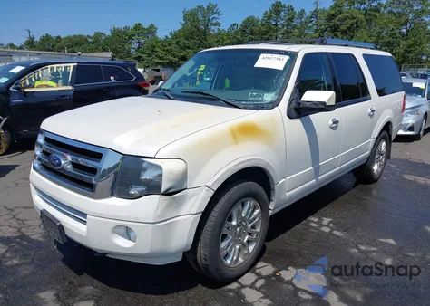2014 Ford Expedition El Limited z USA, uszkodzony, nr VIN 1FMJK2A53EEF24947